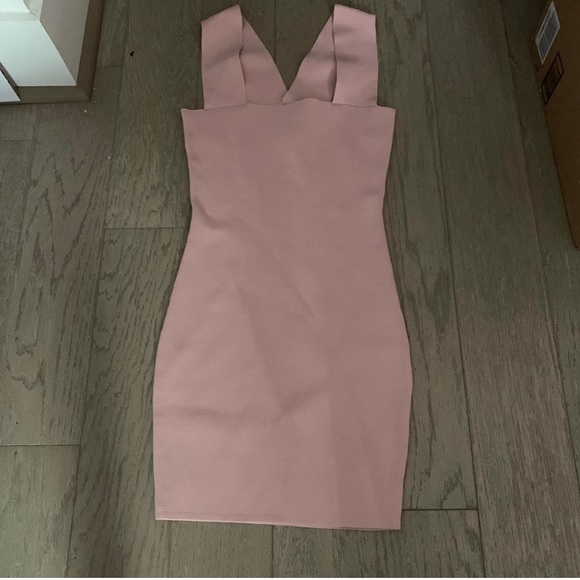 LF Seek the label bandage dress. Light pink - Picture 2 of 7